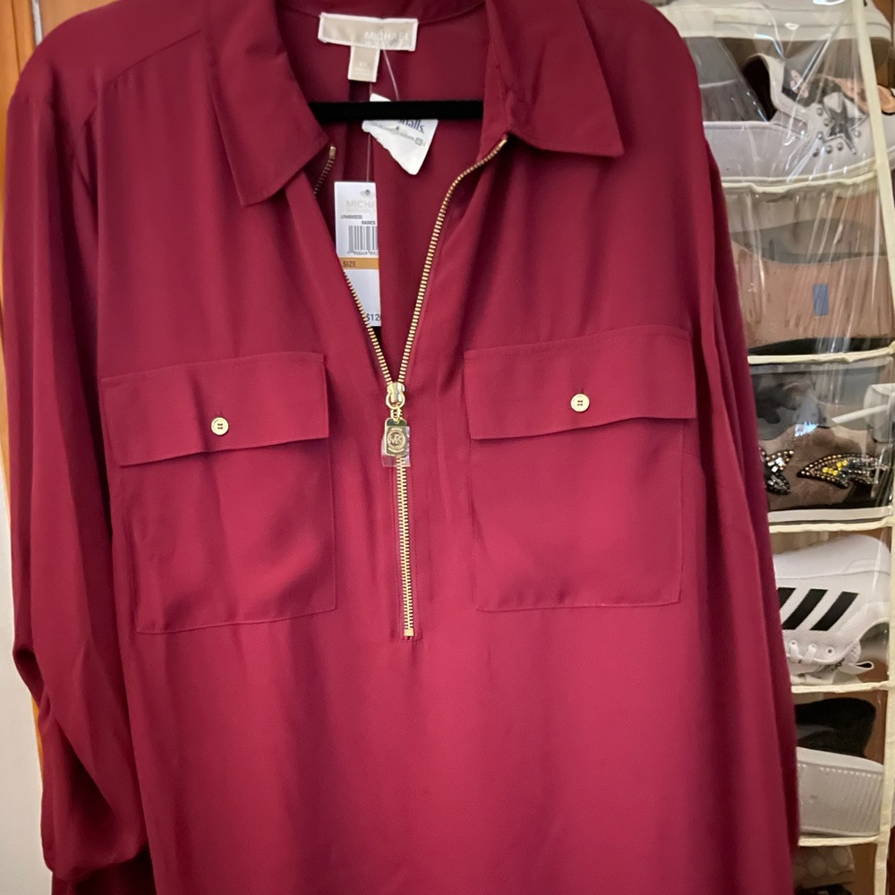 Brand new  Michael kors with tags blouse.